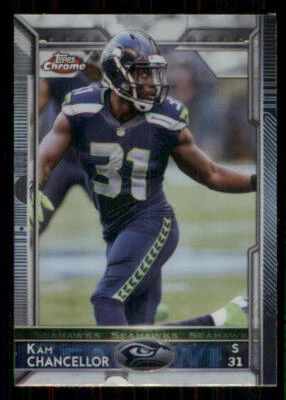 2015 Topps Chrome Mini Refractors #37 Kam Chancellor - Image 1 of 2