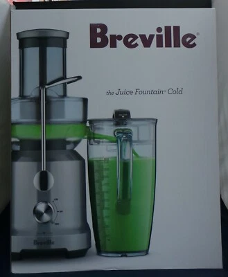 Breville Juice Fountain Cold Centrifugal Juicer - Silver (BJE430SIL) BRAND NEW - Image 1 of 4