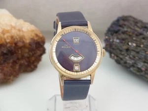 Buler Jump Hour 1387C 21801 Kaliber BFG 866 Ø ca. 36 mm Vintage Herrenuhr - Bild 1 von 7