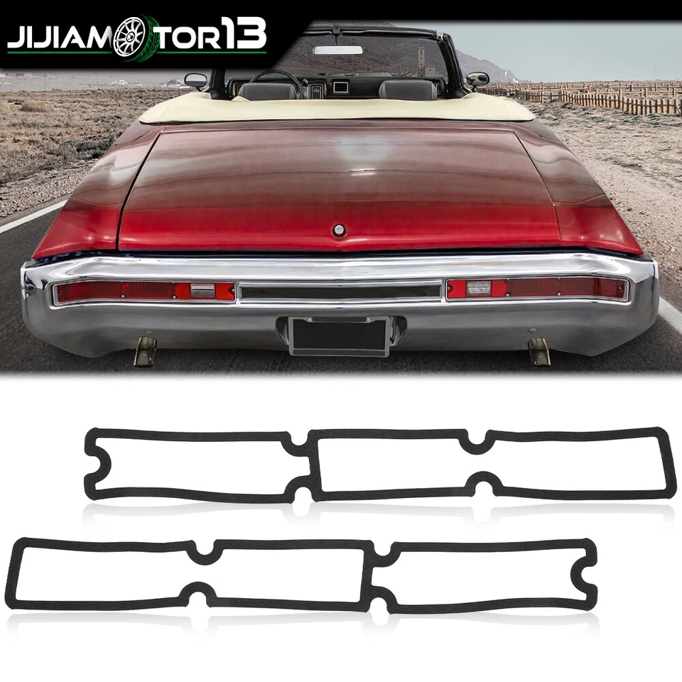 Juntas de lente de lámpara de luz trasera aptas para Buick Skylark, GSX 1970-1972 Foto 1 de 4