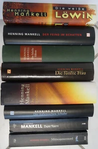 **Henning Mankell ** 6 x Wallender ** Sammlung 8 Bücher Paket Konvolut - Bild 1 von 5