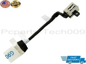 Genuine DC in Power Jack Cable Charging Port For Dell ODIN N14 0GJNH4 GJNH4 - Picture 1 of 5