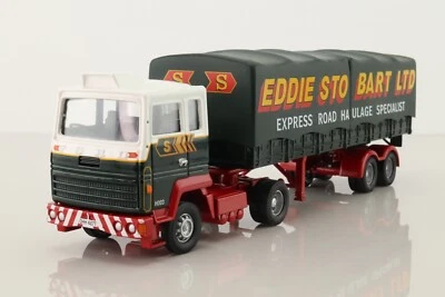 Corgi Classics 23101 FORD TRANSCONTINENTAL TILT TRAILER LORRY EDDIE STOBART LTD - Image 1 of 3