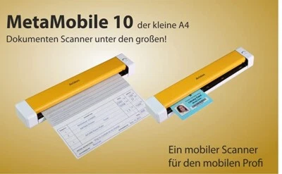 Avision Meta Mobile 10 - A4 Dokumenten Scanner-USB 2.0-8ppm-600dpi- USB Powered - Bild 1 von 4