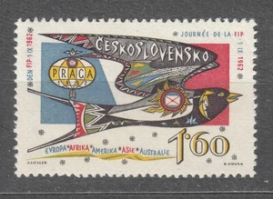 CZECHOSLOVAKIA 1962 **MNH SC#1133 1,60K , “PRAGA 1962" World Exhib. FIP Day. - Picture 1 of 1