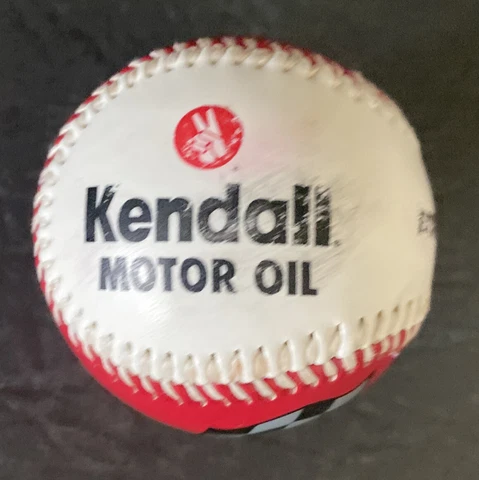 Kendall Motor Oil GT-1  Souvenir Baseball Rare & Unique Cover