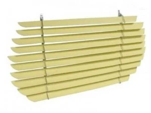 Rear Window Vintage Venetian Blinds, Off-White, 6 Slat for VW Bug Sedan 1953-57 - Picture 1 of 1