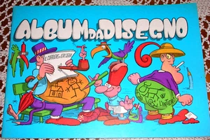ALBUM DA DISEGNO " JACOVITTI " ( FOGLIO BIANCO ) - Foto 1 di 1