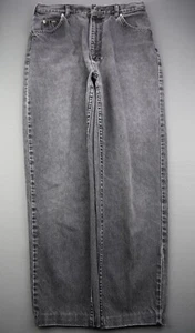 Vintage Lee Mom Damenjeans hochtailliert hergestellt in den USA grau Größe 14 (Msr 30x27) - Bild 1 von 9