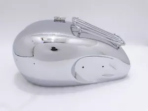 Fit For Triumph T100 Chromed Gas Fuel Petrol Tank With Cap - Picture 1 of 10