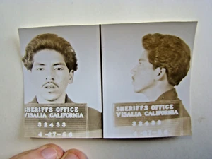 Visalia CA Sheriffs Büro Foto Joe Ortega Associaing mit Benutzern & Drückern 1956 - Bild 1 von 2