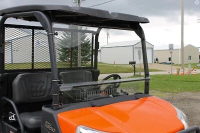 KUBOTA RTV X900 X1120 X1140 2 PIECE MAX-FLO VENTED WINDSHIELD SALE!!! - Image 1 of 3