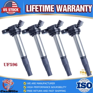 4Pcs Ignition Coil For 2008-2019 Toyota Corolla Matrix Prius Scion xD 1.8L UF596 - Picture 1 of 18