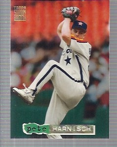 1994 Stadium Club Golden Rainbow Houston Astros Baseball Card #190 Pete Harnisch