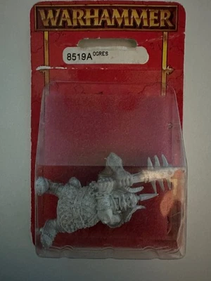 Warhammer Metal OGRE  8519A  Sealed In Blister - Image 1 of 3