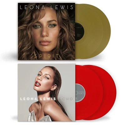 2x SEALED Gold Red 2LP Double Vinyl Spirit Echo Deluxe Limited Leona Lewis NEW - Image 1 of 4