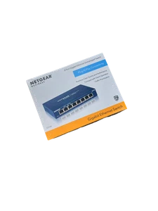 5x NETGEAR GS108   8-Port Gigabit Ethernet Unmanaged Switch - GS108GE - Bild 1 von 1