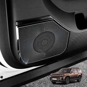 Stainless Door Audio Speaker Decoration Cover Trims For Hyundai Santa Fe 24-2025 - Picture 1 of 15