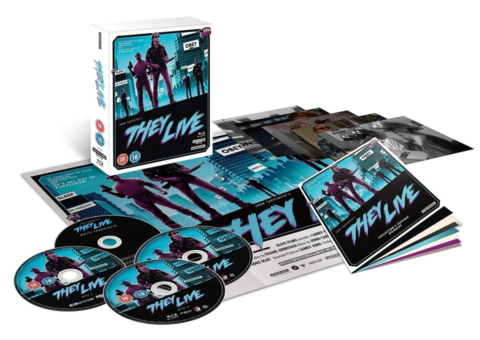 They Live – Collector’s Edition (4K Ultra HD and Blu-ray) [2018] [4K UHD] [Blu-r - Image 1 of 1