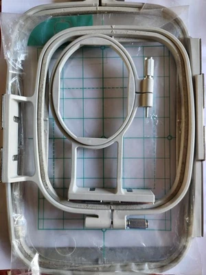 Machine Embroidery Hoop 150X125mm, 95X70mm, Oval 215X150MM hoops Fit Brother - Image 1 of 4