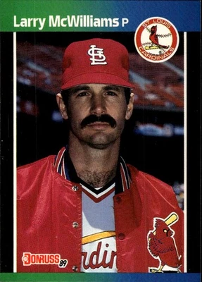1989 Donruss #516 Larry McWilliams [GOATCARDS] - Image 1 of 2