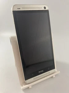 HTC One M7 Silver 32GB 4.7" UltraPixel Camera Android Smartphone Faulty #B - Picture 1 of 15