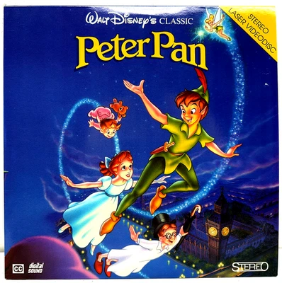 Peter Pan Laserdisc 1990 Walt Disney Classic Captain Hook - Image 1 of 4