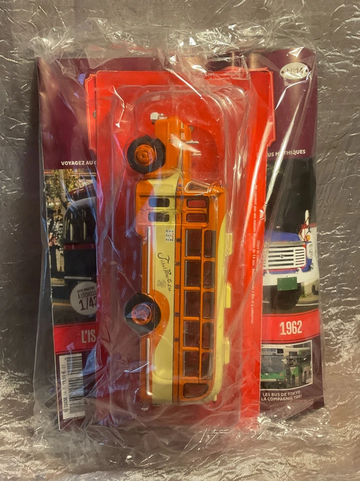 Autobus avec Fascicule HACHETTE n°14 L'ISUZU BXD 30 1962 neuf - Photo 1/1