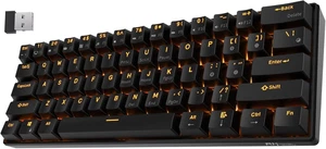 RK61-US QWERTY Wired/Bluetooth 60% Tastiera Meccanica, ABS Keycaps, Interruttori - Foto 1 di 12