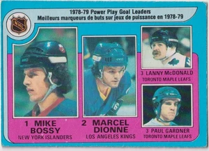 1979-80 O-pee-chee NHL #5 PPG Leaders - Mike Bossy / Marcel Dionne - Picture 1 of 2