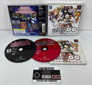 PS1 Black Matrix 00 PlayStation 1 Juego CIB Manual Completo NTSC-J Japonés - Imagen 1 de 9