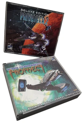 Wing Commander Privateer 2 Deluxe edition + Privateer Phophecy, VTG Simulation - Image 1 of 4