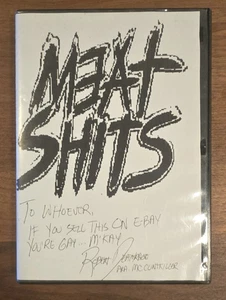 MEAT SHITS The Shit Remains The Same DVD SIGNED! SELF-RELEASED GRINDCORE RARE - Foto 1 di 5