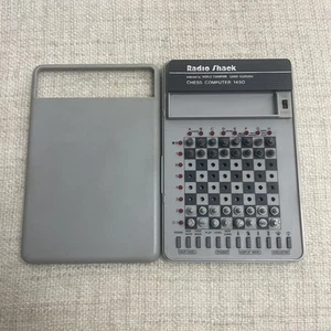 “For PARTS, Repair” Radio Shack Gray Pocketsize Chess Computer 1450 Vintage Game - Picture 1 of 9
