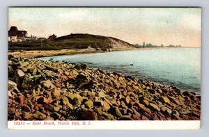 Watch Hill RI-Rhode Island, East Beach, Rocky Shoreline, Vintage Postcard - Picture 1 of 2