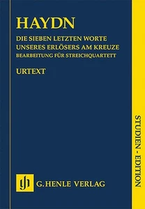 Study Score Haydn Seven Last Words of Christ Classical Music Henle Urtext Book - Picture 1 of 1