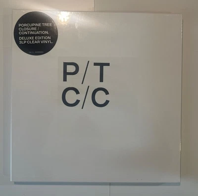 SEALED Porcupine Tree Closure Continuation 3 x Vinyl, 12", 45 RPM, Clear 2022 - Bild 1 von 2