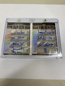 2025 Leaf History Book Club Basketball Greats 8 Auto WEST, JOHNSON, O’NEAL 1/3 - Picture 1 of 7