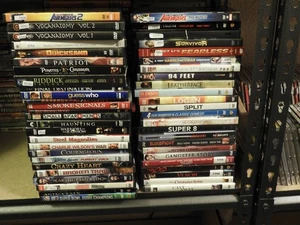 50 Wholesale Lot Action Animated Drama Romance (DVD) Movies Assorted Bulk - Picture 1 of 7