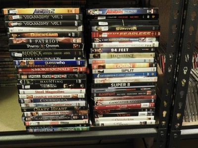 50 Wholesale Lot Action Animated Drama Romance (DVD) Movies Assorted Bulk - Image 1 of 4