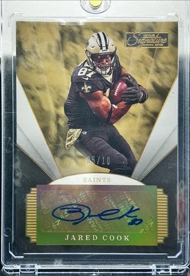 2020 Panini Chronicles Signature Series #SS-JC Jared Cook AUTO GOLD /10 - Image 1 of 2