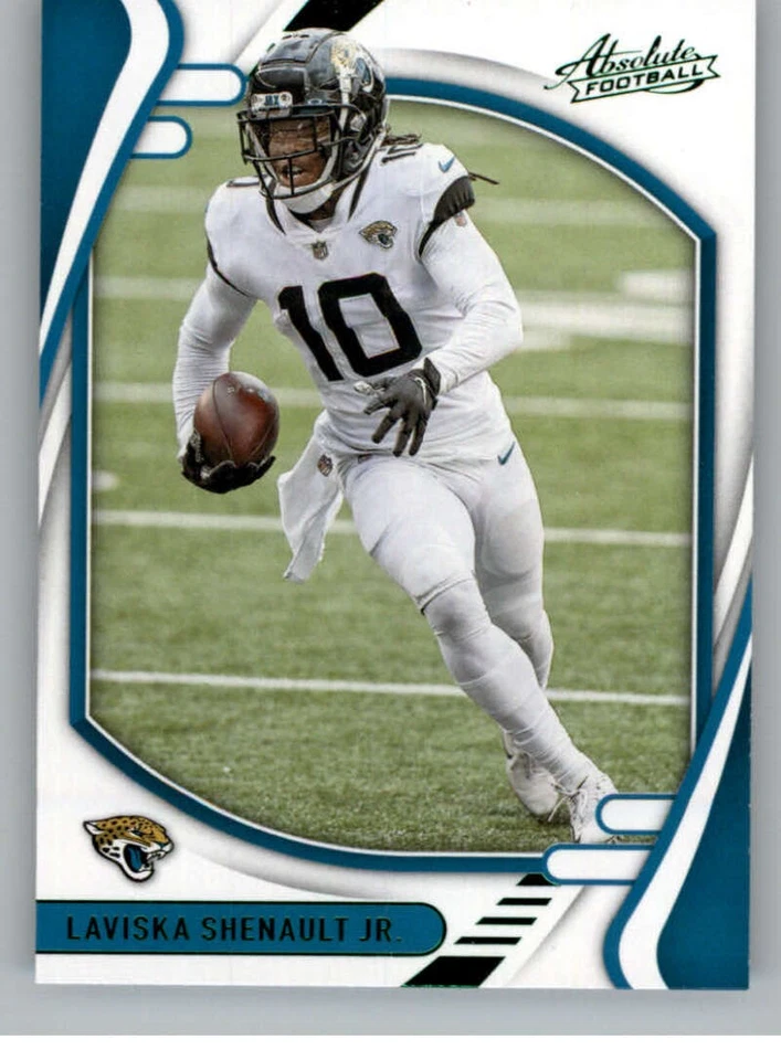 2021 Panini Absolute Retail GREEN NFL Football Trading Cards Pick From List - Image 1 of 1