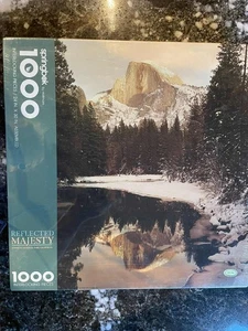 VTG Springbok 1000 pc puzzle Reflected Majesty Yosemite National Park NEW! - Picture 1 of 4