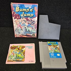 Bump 'n' Jump - NES CIB [Complete]