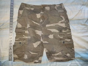 Vintage Plugg Cargo Shorts Camo Camouflage Mens Size 30 - Picture 1 of 24