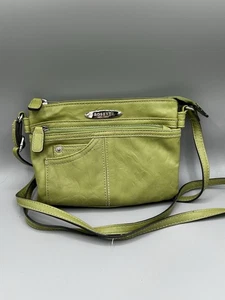 Borsa a tracolla ROSETTI verde borsello zip tasche divise casual viaggio 8" - Foto 1 di 9