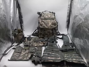 Assault Pack Fight Loaded Carrier Vest 1 Waist Bag 4 Pouches - Picture 1 of 12