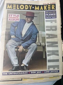 Melody Maker May 1985 - Woodentops Psych Furs, Bon Jovi, Untouchables Husker Du! - Picture 1 of 12