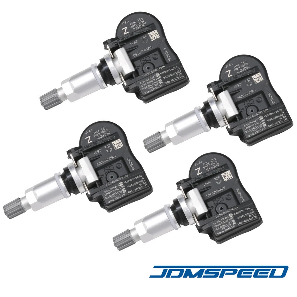 4Pcs Tire Pressure Sensor TPMS For Nissan Altima Maxima Murano Pathfinder 433MHz - Image 1 of 4