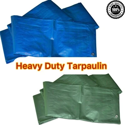 SOLATARP Robuste wasserdichte Plane 270GSM Bauherren Abdeckplane wasserdicht Beweis
